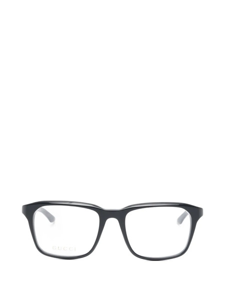  Gucci Eyewear Rectangle Glasses - Blue 