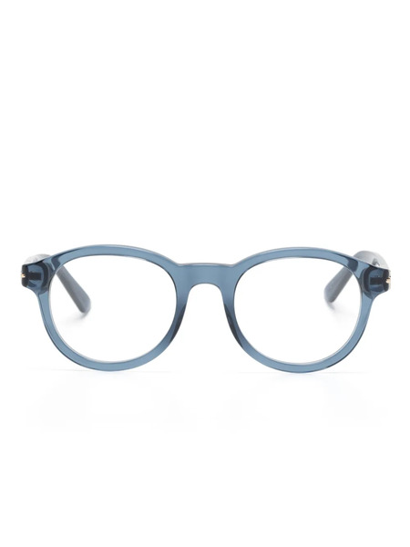  Gucci Eyewear Round-frame Glasses - Blue 
