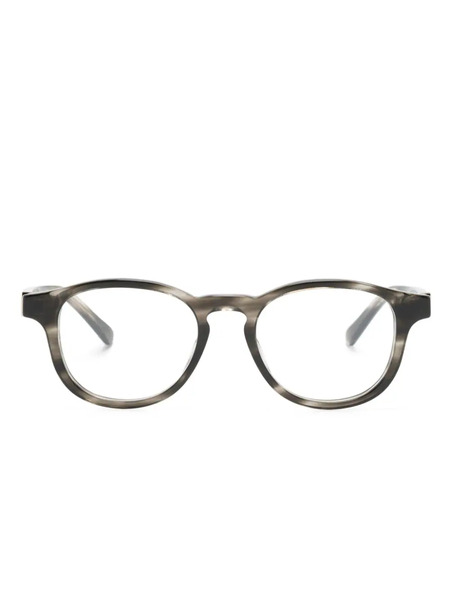  Gucci Eyewear Round-frame Glasses - Brown 