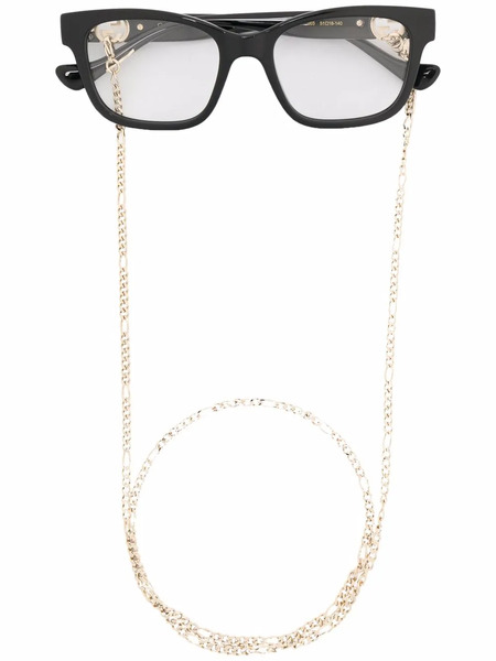  Gucci Eyewear Square-frame Glasses - Black 