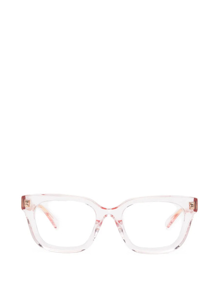  Gucci Eyewear Square-frame Glasses - Pink 