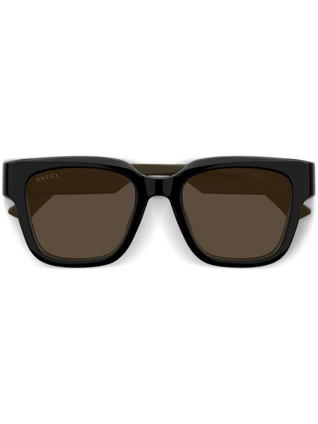  Gucci Eyewear Square-frame Sunglasses - Black 