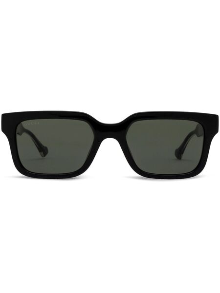  Gucci Eyewear Square Frame Sunglasses - Black 