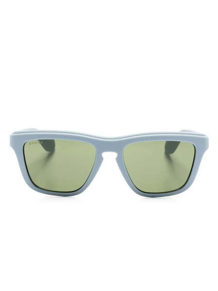  Gucci Eyewear Square-frame Sunglasses - Blue 