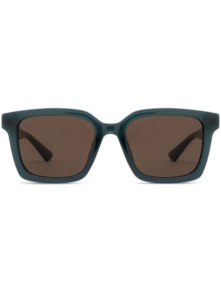  Gucci Eyewear Square-frame Sunglasses - Blue 