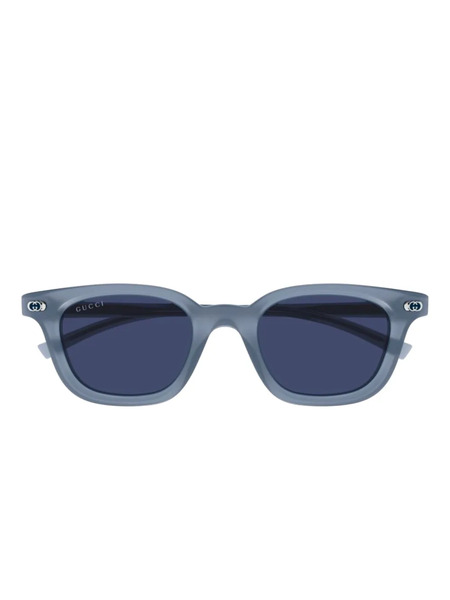  Gucci Eyewear Square-frame Sunglasses - Blue 