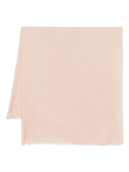  Gucci Frayed-edge Scarf - Pink 
