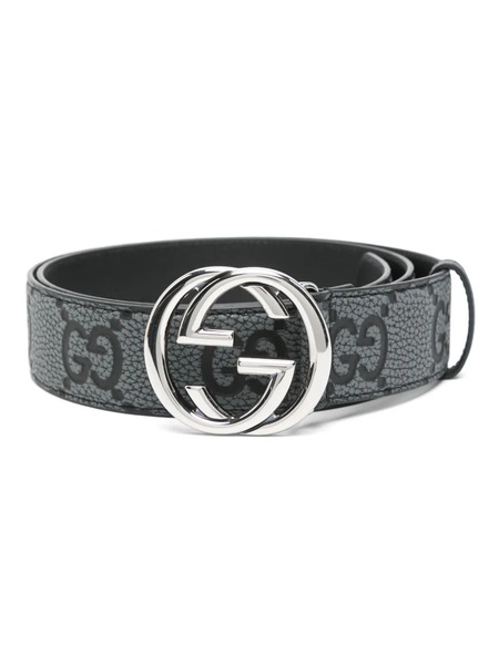  Gucci Gg Belt - Grey 
