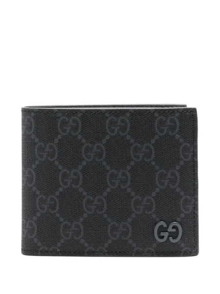  Gucci Gg Bi-fold Wallet - Black 
