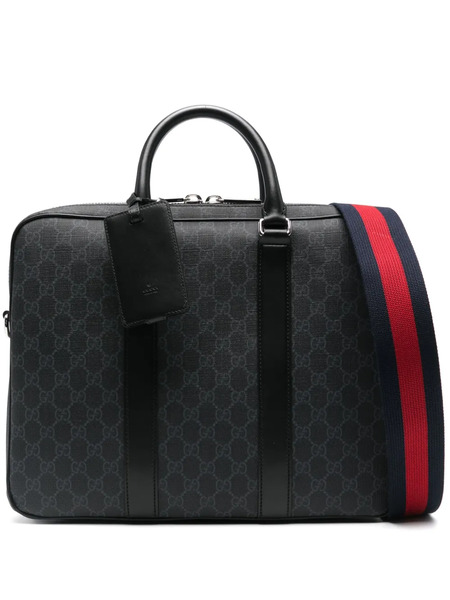  Gucci Gg Briefcase - Grey 