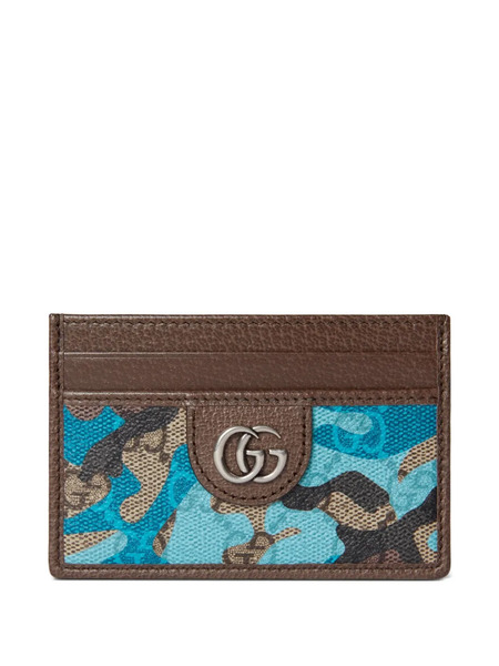 Gucci Gg-icon Card Holder - Brown 