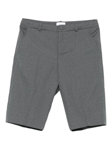  Gucci Kids Flat-front Pocket Shorts - Grey 