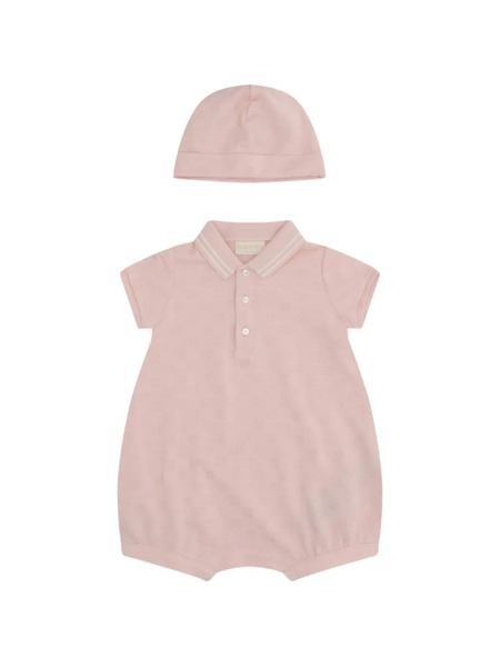  Gucci Kids Gg-patterned Shorties Set (set Of Two) - Pink 