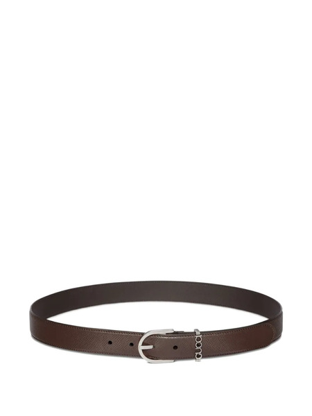  Gucci Logo-buckle Belt - Brown 
