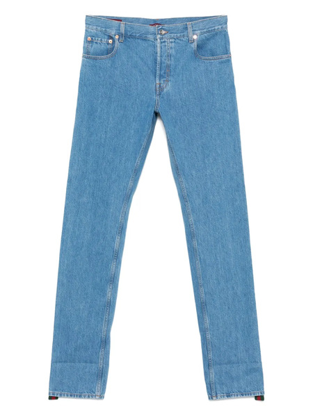  Gucci Logo-patch Jeans - Blue 