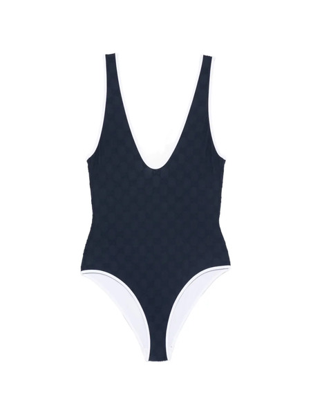  Gucci Logo-pattern Bikini - Blue 