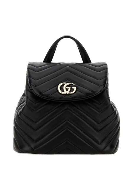  Gucci Mini Gg Marmont Backpack - Black 