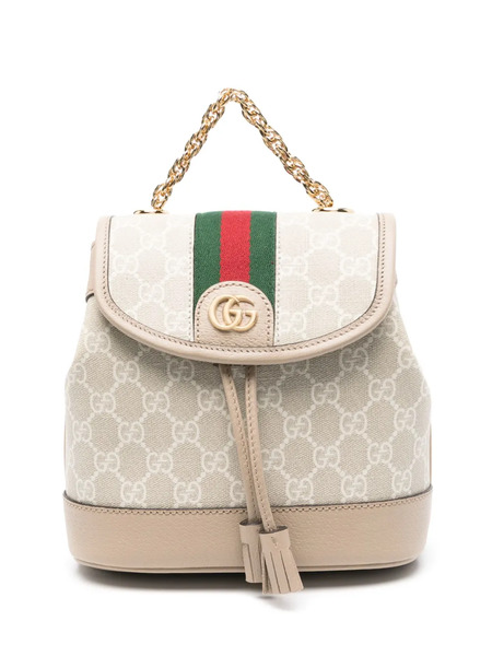  Gucci Mini Ophidia Backpack - Neutrals 