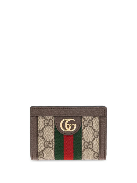  Gucci Ophidia Bi-fold Wallet - Neutrals 