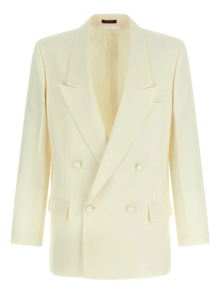  Gucci Panama Double-breasted Blazer - Neutrals 