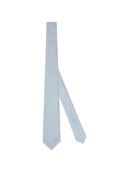  Gucci Patterned Tie - Blue 