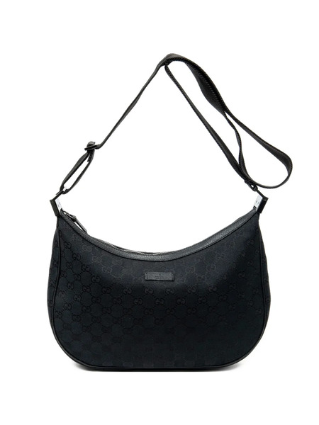  Gucci Pre-owned Gg Canvas Shoulder Bag - Black 
