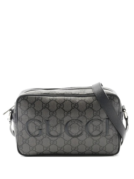  Gucci Pre-owned Gg Supreme Shoulder Bag - Grey 