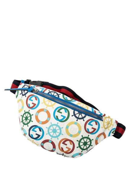  Gucci Pre-owned Logo-print Belt Bag - Neutrals 