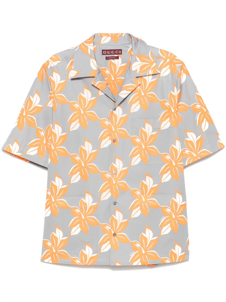  Gucci Printed Shirt - Grey 