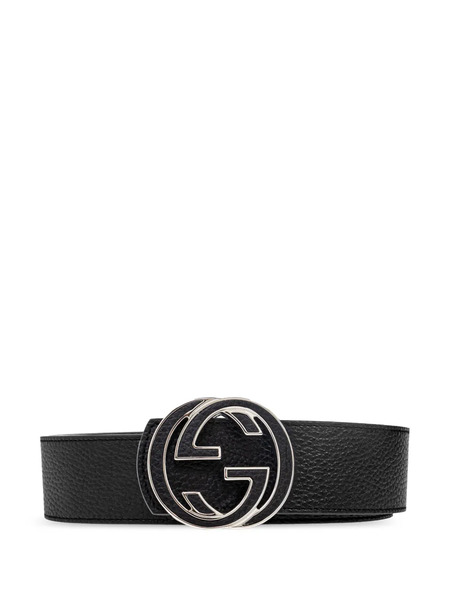  Gucci Reversible Interlocking G Belt - Black 