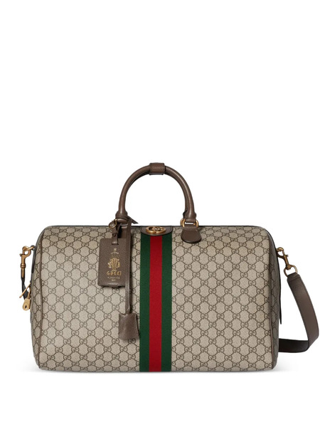  Gucci Savoy Gg-pattern Medium Tote Bag - Neutrals 