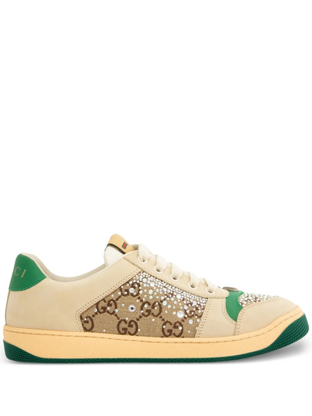  Gucci Screener Sneakers - Neutrals 