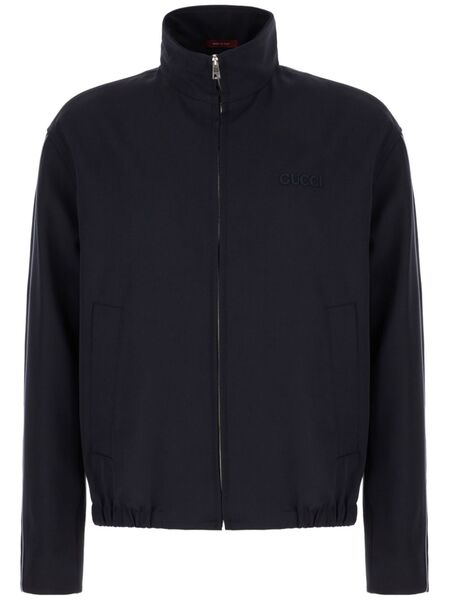  Gucci Side-stripe Jacket - Blue 