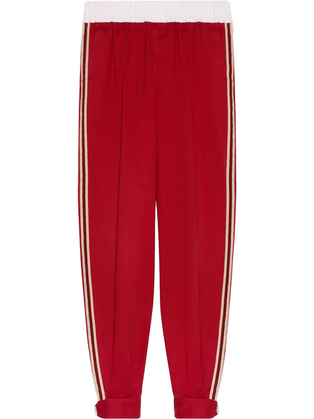  Gucci Side-stripe Track Pants - Red 