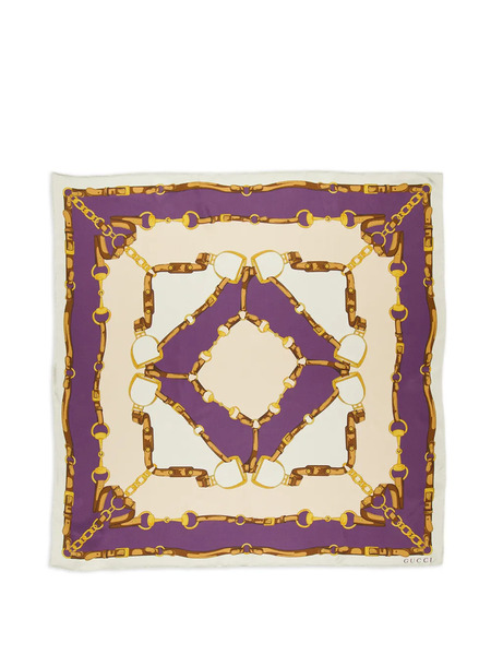  Gucci Silk Scarf - Neutrals 
