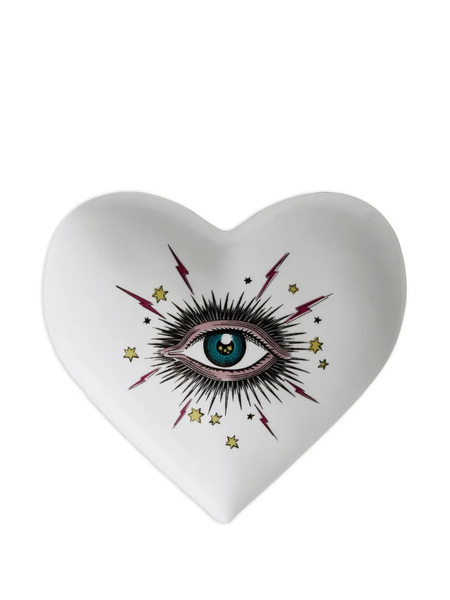  Gucci Star Eye Printed Porcelain Box - White 
