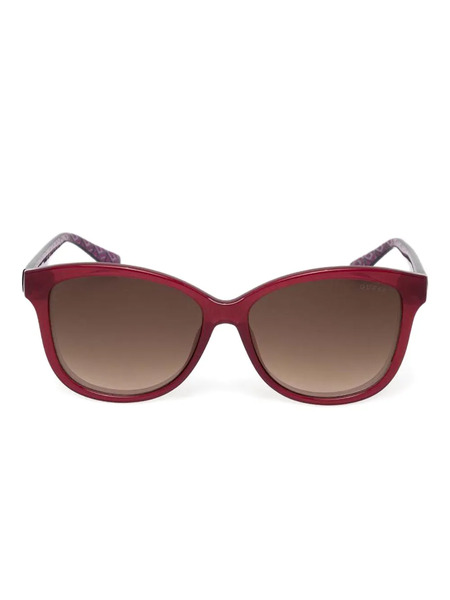  Guess Eyewear Cat-eye Frame Sunglasses - Red 