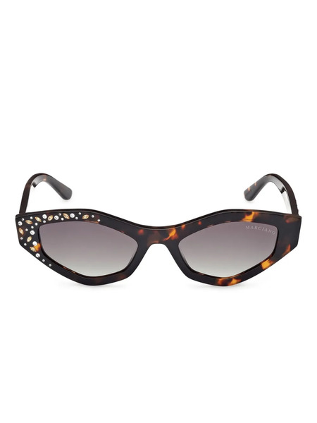  Guess Eyewear Cat-eye Sunglasses - Brown 