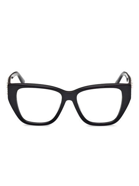  Guess Eyewear Geometric-frame Glasses - Black 