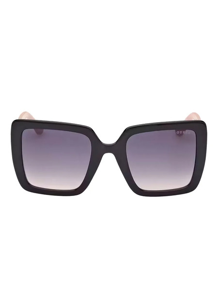  Guess Eyewear Logo-plaque Square-frame Sunglasses - Pink 