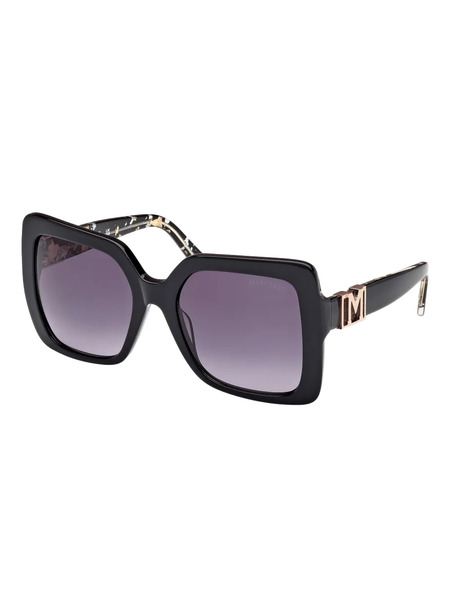  Guess Eyewear Oversized Sunglasses - Black 