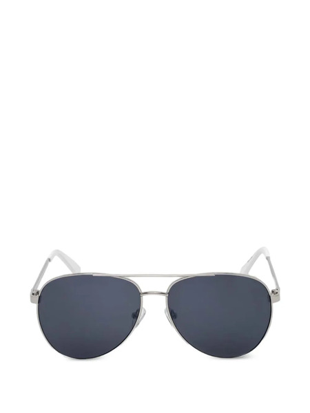  Guess Eyewear Pilot Sunglasses - Silver 