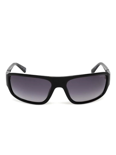  Guess Eyewear Rectangle Sunglasses - Black 