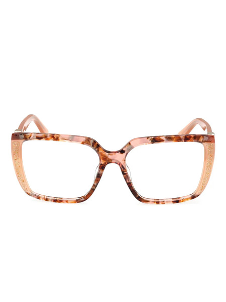 Guess Eyewear Square-frame Glasses - Orange 