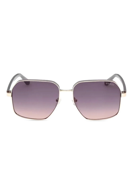  Guess Eyewear Square-frame Sunglasses - Gold 