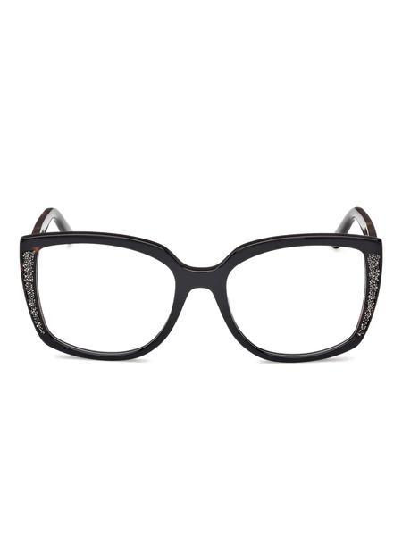  Guess Eyewear Tortoiseshell-effect Glasses - Brown 