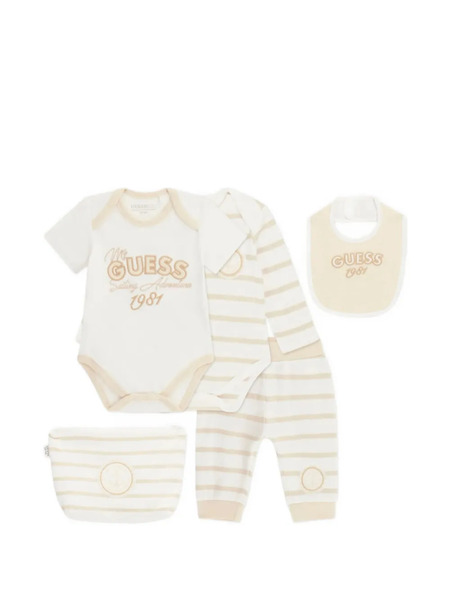 Guess Kids Striped Trouser Set - Neutrals 