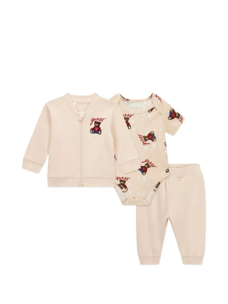  Guess Kids Teddy-bear Tracksuit - Neutrals 