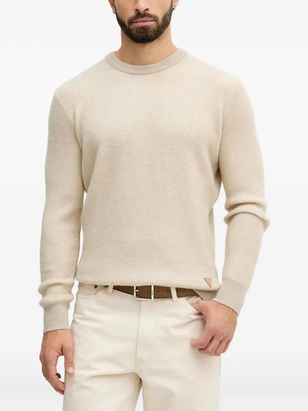  Guess Usa Jonathan Crew-neck Sweater - Neutrals 