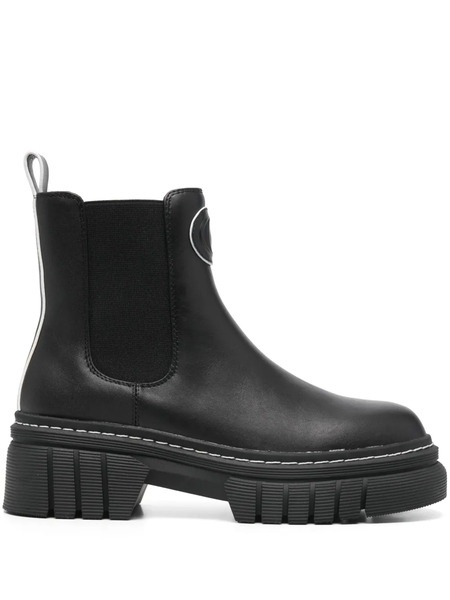  Guess Usa Logo-embossed Chelsea Boots - Black 